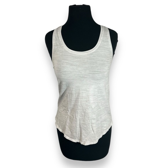 Lululemon Tops - Lululemon Racerback Athletic Tank Top Womens 4 Gray